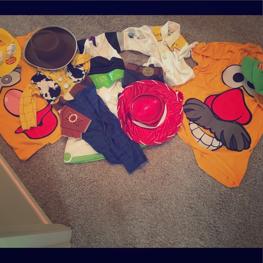 Toy Story Family Costumes, Buzz Lightyear, Woody..